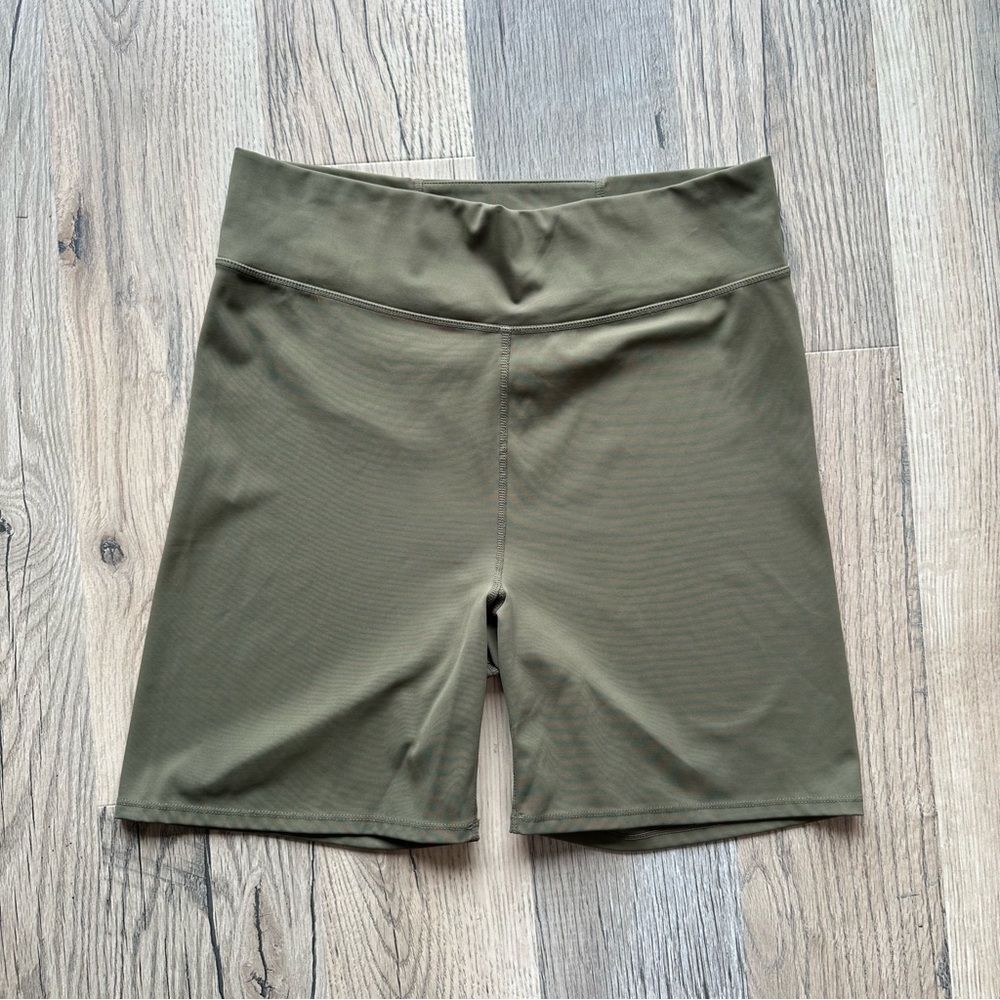 Madewell MWL High Waisted Bike Shorts Extra Large XL